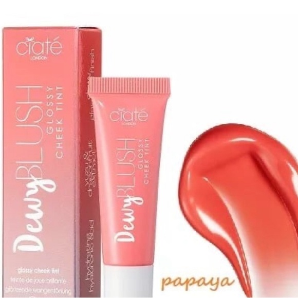 Ciate London Dewy Blush- Glossy Cheek Tint- Papaya - Picture 10 of 10